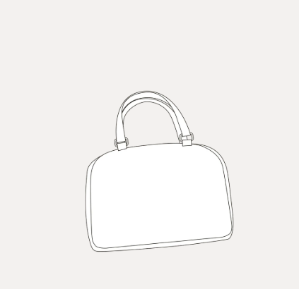 Orriri line-art purse